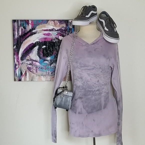 American Apparel Tops - American Apparel Tye Dye Hoodie